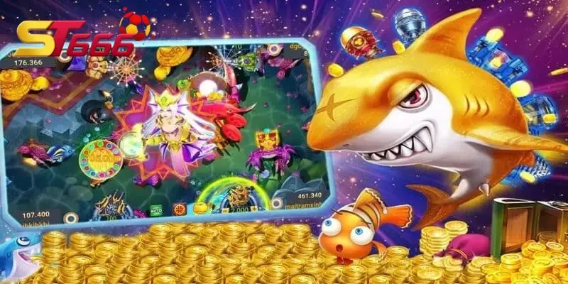 Săn cá vàng đang rất được yêu thích tại nhà cái ST666